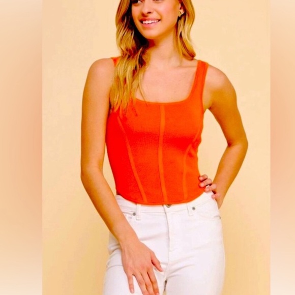 House of Harlow 1960 Tops - House of Harlow 1960 Scarlet Blouse